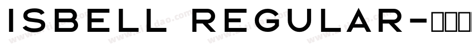 Isbell Regular字体转换